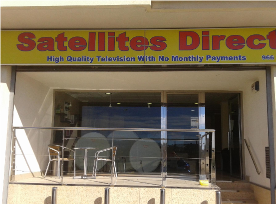 satellite TV shop in san miguel, spain offering the best quality and service