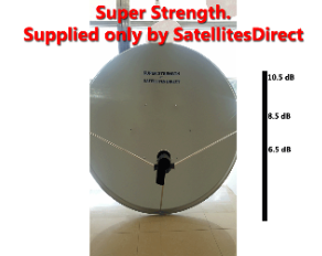 super strength satellite dish by satellites direct