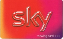 red SKY card